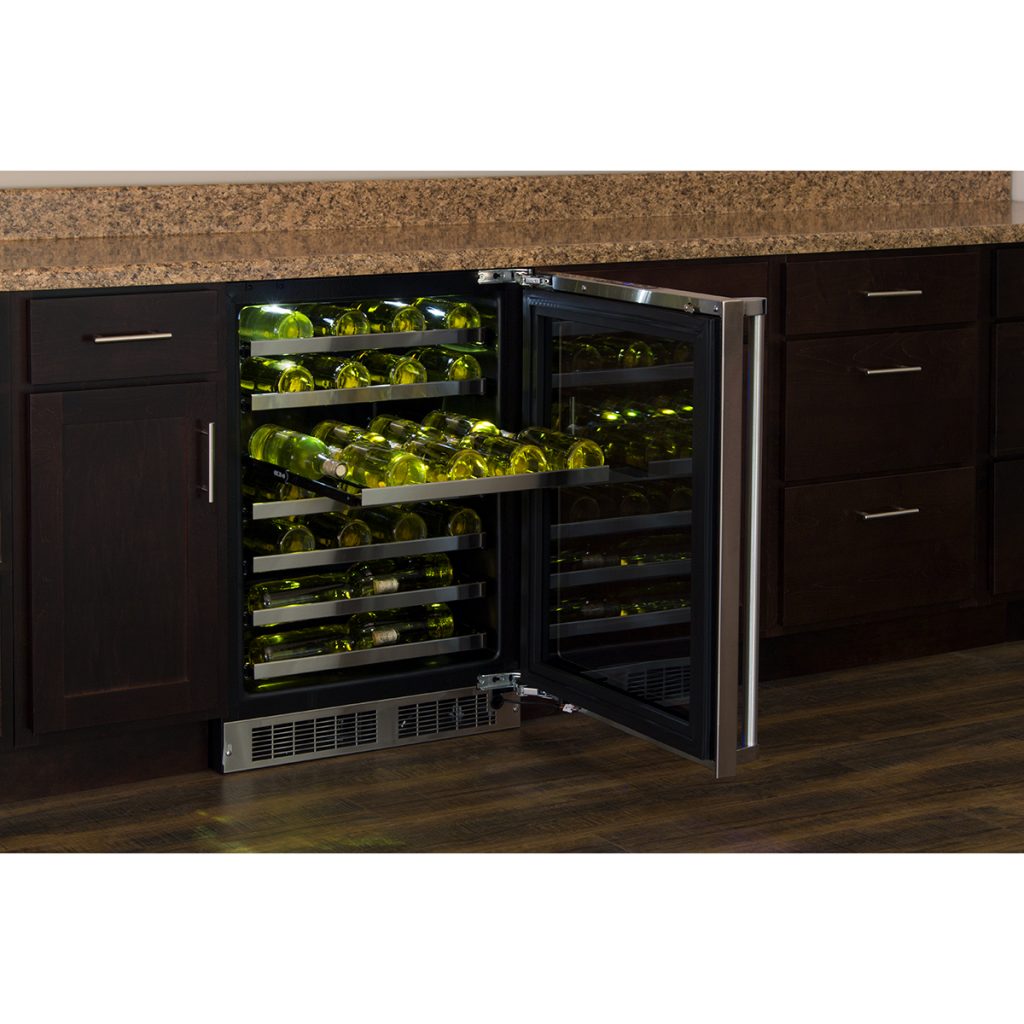 24" Marvel Professional High Efficiency Single Zone Wine Refrigerator - MP24WSG5LS