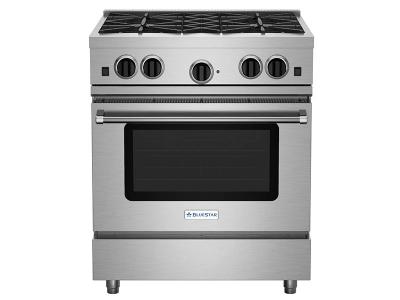 30″ BlueStar Culinary Series Open Burner Range - RCS304BV2SS