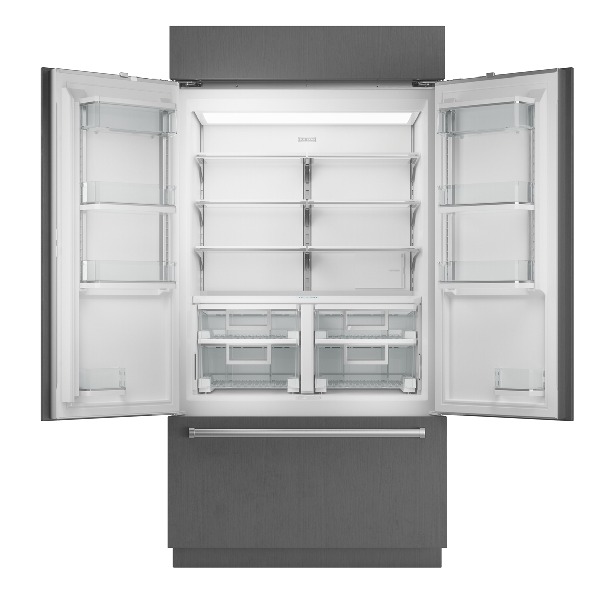 42" SubZero Pro Handle Classic French Door Refrigerator - CL4250UFD/S/P