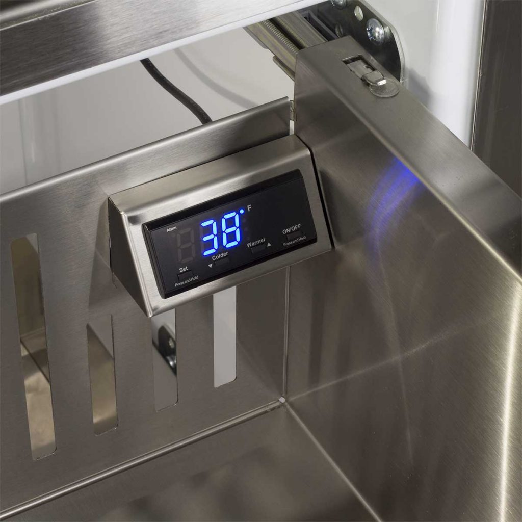 24" Marvel Outdoor Refrigerated Drawers - MO24RDS3NS