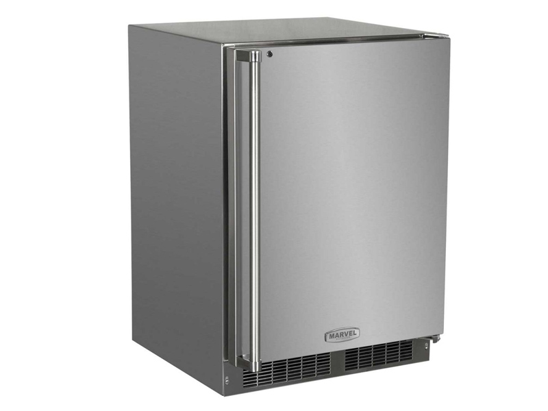 24" Marvel Outdoor Refrigerator with Door Storage - MO24RAS2RS
