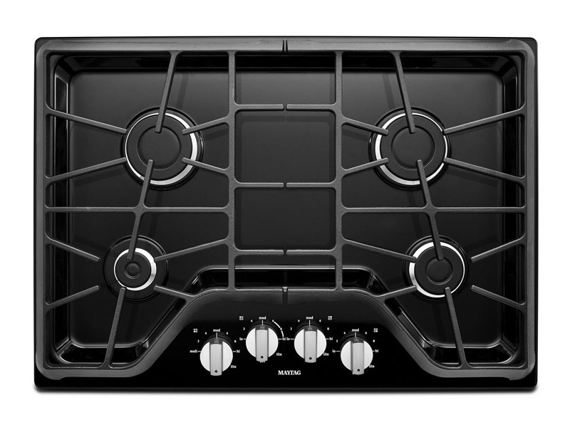 30" Maytag 4-Burner Gas Cooktop With Power Burner - MGC7430DS
