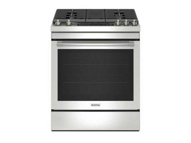 30" Maytag 5.8 Cu. Ft. Gas Slide-In Range - MGS8800PZ