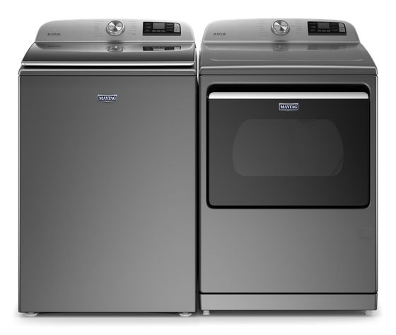 27" Maytag 7.4 Cu. Ft. Smart Top Load Gas Dryer With Extra Power Button  - MGD7230HC