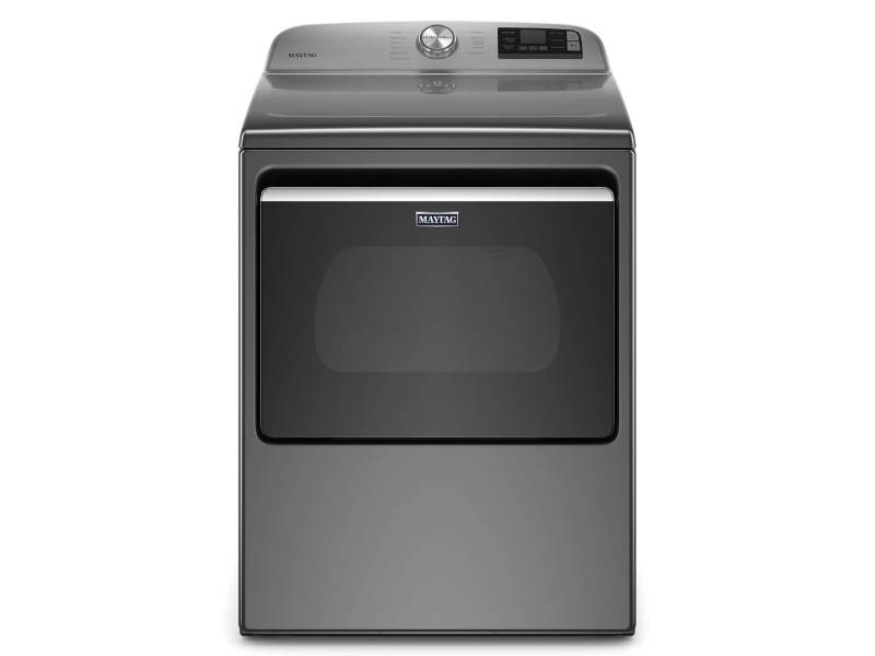 27" Maytag 7.4 Cu. Ft. Smart Top Load Electric Dryer With Extra Power Button - YMED6230HC