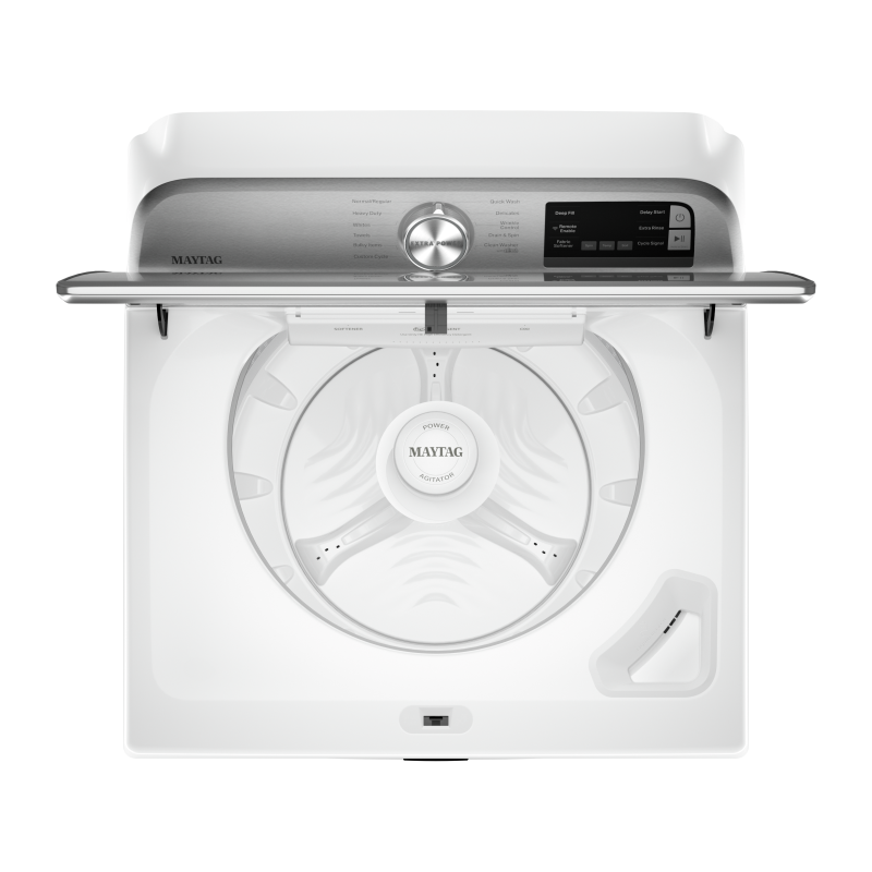 27" Maytag 5.4 Cu. Ft. Top Load Washer With Stainless Steel Drum - MVW6230HW