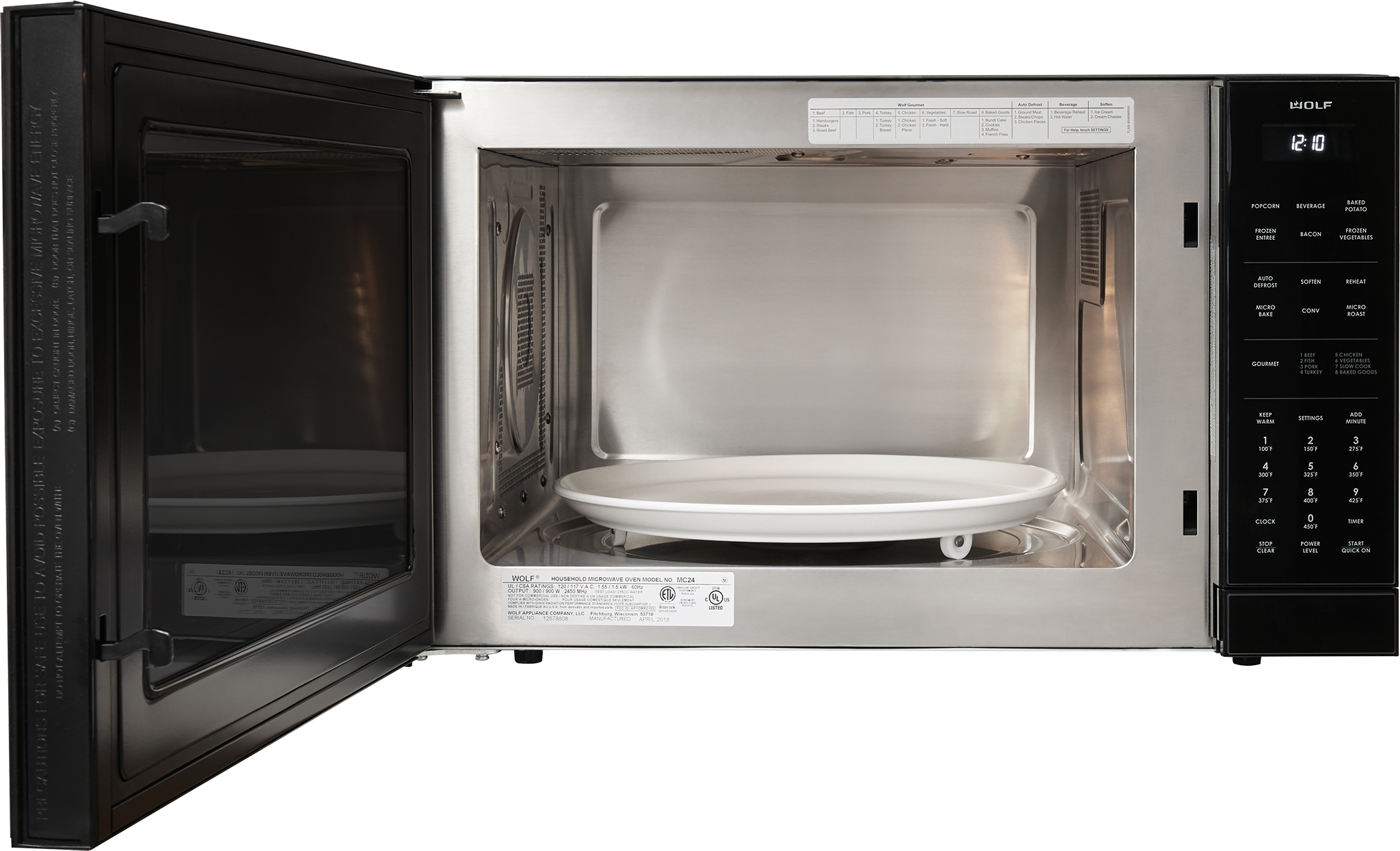 Wolf MC24 24" Convection Microwave Oven