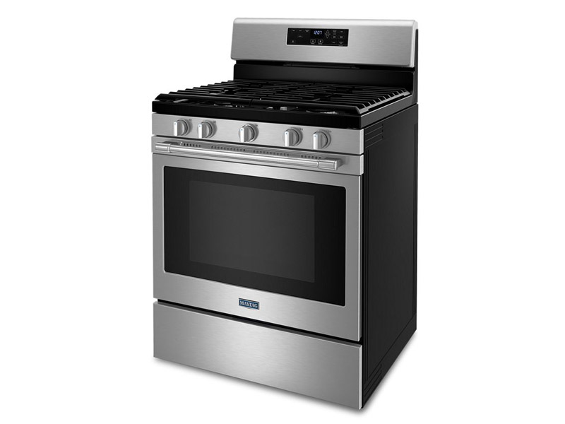 30" Maytag 5.0 Cu. Ft. Freestanding Gas Range With Air Fryer And Basket - MGR7700LZ