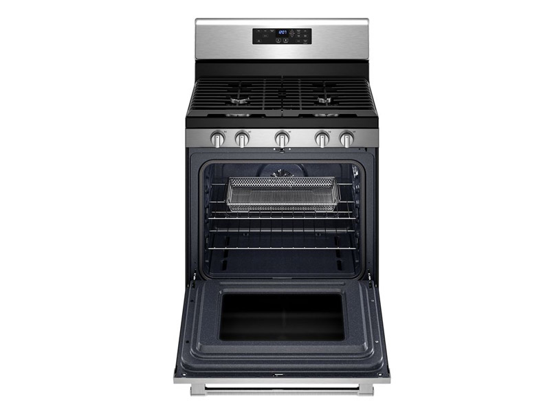 30" Maytag 5.0 Cu. Ft. Freestanding Gas Range With Air Fryer And Basket - MGR7700LZ