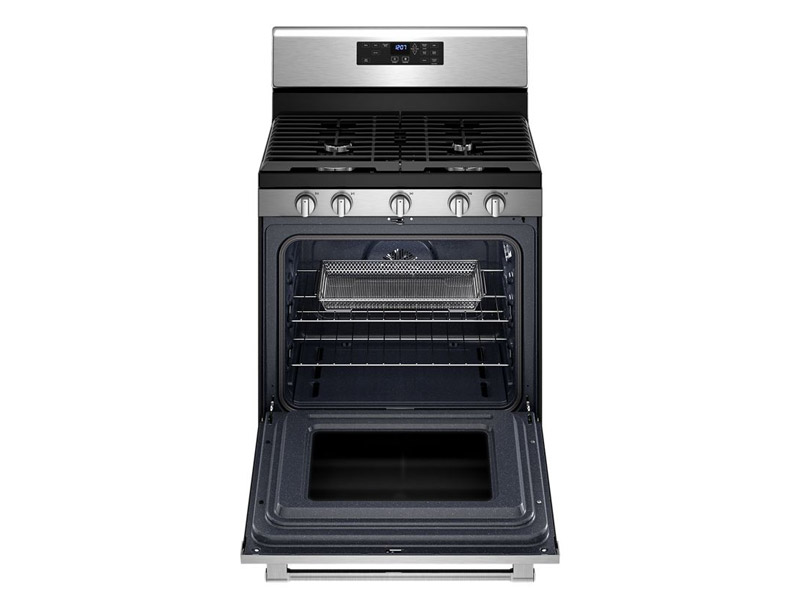 30" Maytag 5.0 Cu. Ft. Freestanding Gas Range With Air Fryer And Basket - MGR7700LZ