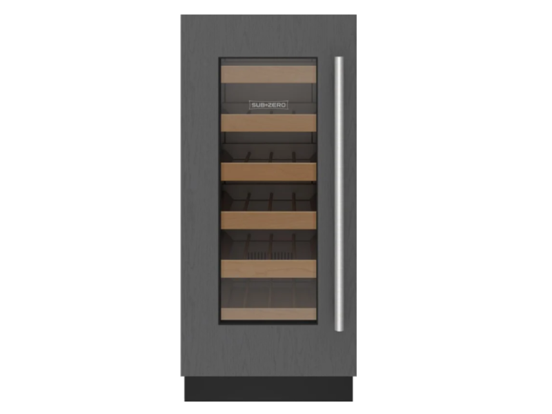 15" SubZero Designer Left Hinge Undercounter Wine Storage - DEU1550W/L