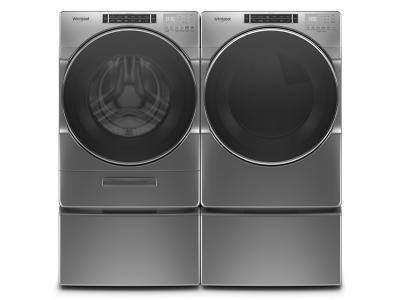 27" Whirlpool 5.8 cu.ft. Front Load Washer and 7.4 cu.ft Front Load Electric Dryer - WFW8620HC-YWED8620HC