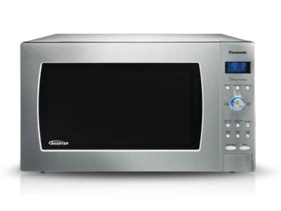 24" Panasonic Genius Prestige Microwave with Cyclonic Inverter Technology - NNSD986SC