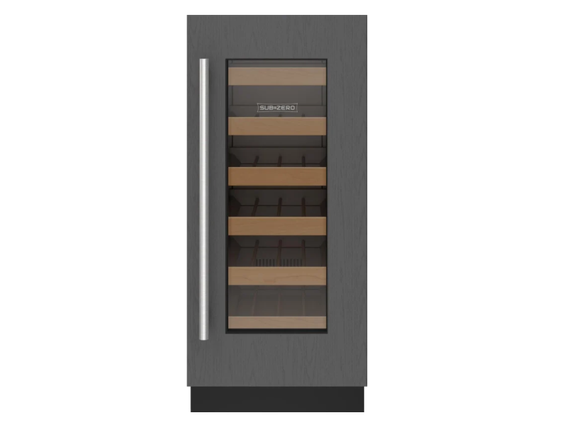 15" SubZero Designer Right Hinge Undercounter Wine Storage - DEU1550W/R