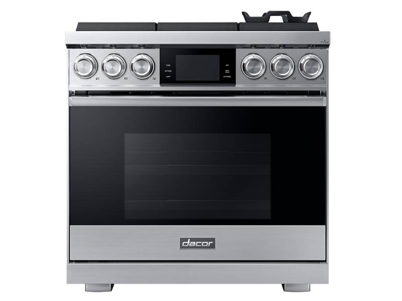 36" Dacor 5.4 Cu. Ft. Freestanding Pro Gas Range (New-In-Box)