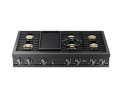 48" Dacor Transitional Natural Gas Rangetop With Griddle in Graphite Stainless - DTT48T963GM/DA