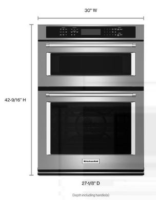30" Combination Wall Oven with Even-Heat™ True Convection (Lower Oven)