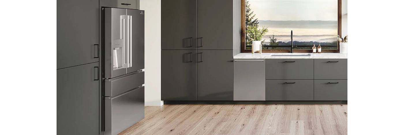 36" Electrolux 21.4 Cu. Ft. Counter Depth French Door Refrigerator - ERMC2295AS