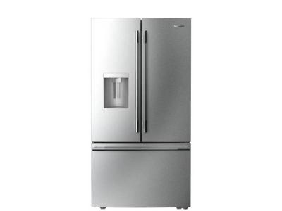 36" KitchenAid 31 cu. ft. French Door Refrigerator with Interior Water and Ice - KRFF436SPS
