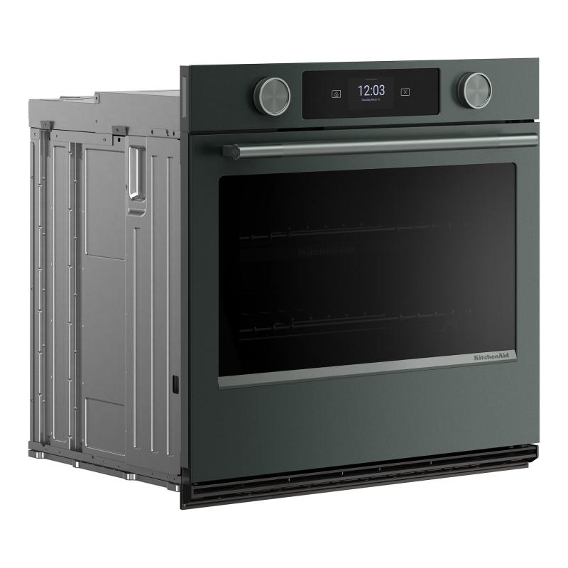 30" Kitchenaid Smart Electric Single Wall Oven with Assisted Cooking Modes - KOES730SJP