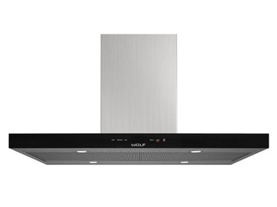 42" Wolf Cooktop Island Chimney Range Hood - VI42B