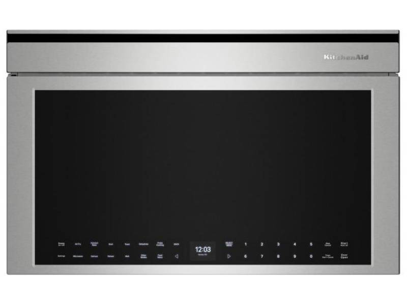 30" KitchenAid Built-In More-in-One Convection Microwave Oven with Air Fry Mode - YKMBT730SPS