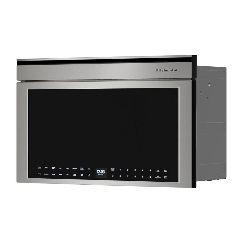 30" KitchenAid Built-In More-in-One Convection Microwave Oven with Air Fry Mode - YKMBT730SPS