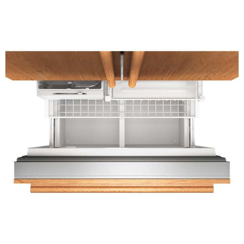 36" KitchenAid 22 Cu. Ft. Panel-Ready Counter-Depth French Door Refrigerator - KRFC136TPA