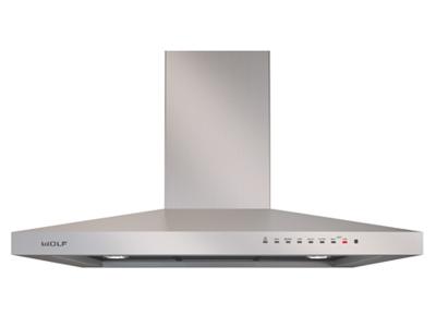 36" Wolf Cooktop Wall Mount Chimney Range Hood - VW36S