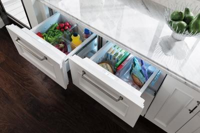 24" SUBZERO Freezer Drawers with Ice Maker - Panel Ready - ID-24FI