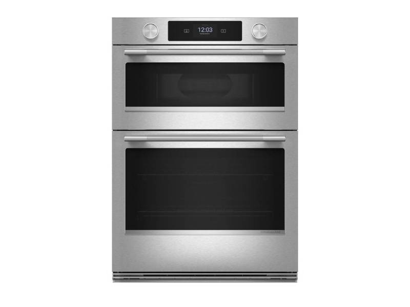 27" KitchenAid Smart Combo Wall Oven with Assisted Cooking Modes - KOEC727SPS