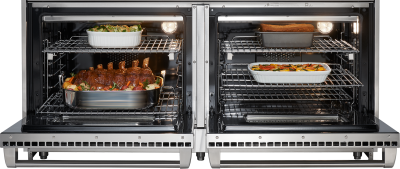 60" Wolf Gas Range - 6 Burners, Infrared Charbroiler and Infrared Griddle - GR606CG