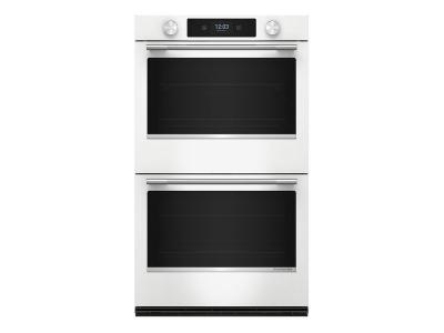 30" Kitchenaid Smart Electric Double Wall Oven - KOED730SWH