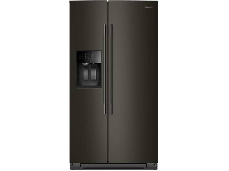 36" KitchenAid 20.8 Cu. Ft. Counter-Depth Side-by-Side Refrigerator - KRSC536RBE