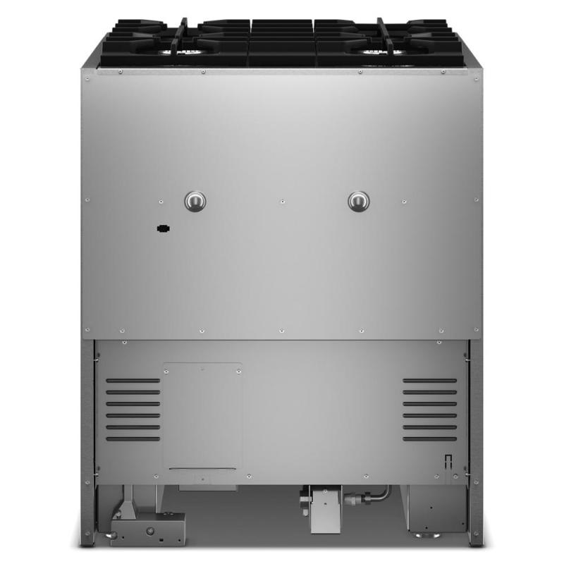 30" KitchenAid 4 Burner Commercial-Style Dual Fuel Range - KFDS930SSS