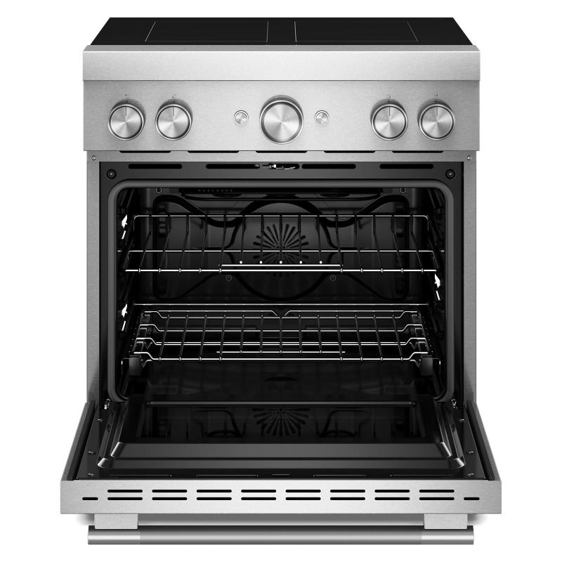 30" KitchenAid 4-Element Induction Freestanding Commercial-Style Range - KFIS930SSS