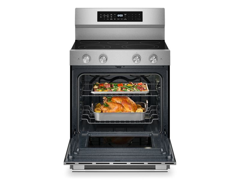 30" Kitchenaid 5.3 Cu. Ft. Freestanding Electric Range - YKFES530SPS