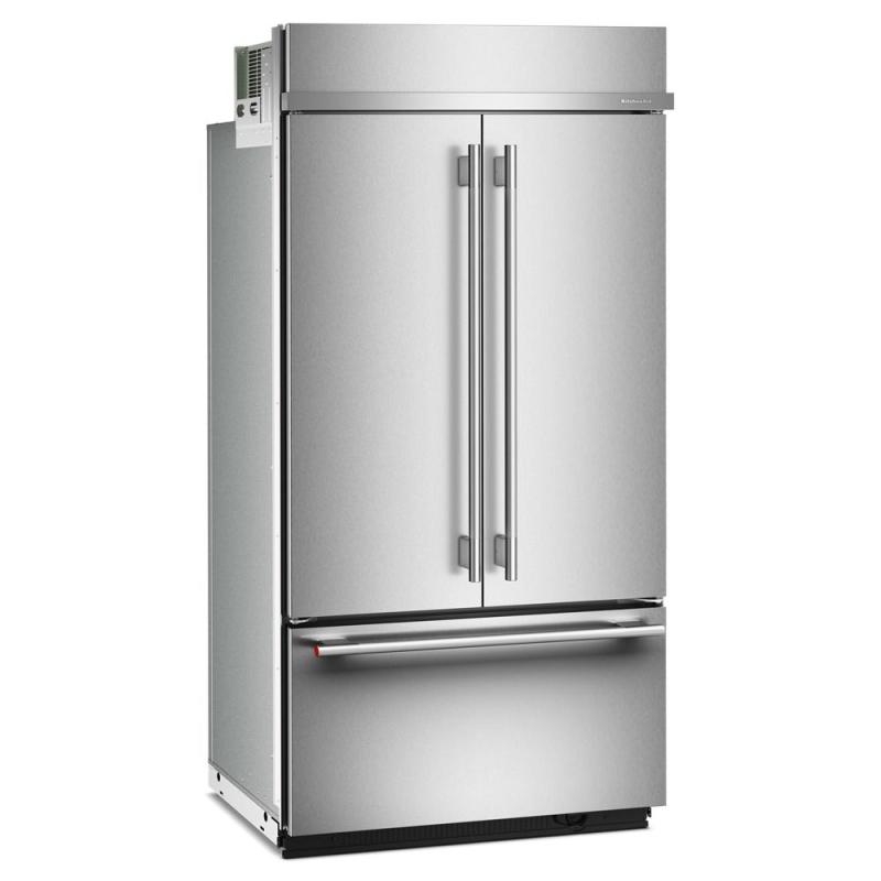 42" Kitchenaid 24.2 Cu. Ft. Built-In French Door Bottom Mount Refrigerator - KBFN542SPS
