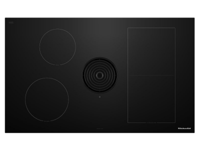 36" KitchenAid NextGen Induction Downdraft Cooktop with Bridge XL Even-Heat Zone - KCID936SBL