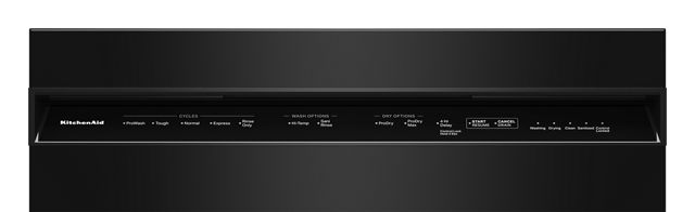 24" KitchenAid Third Level Utensil Rack Dishwasher - KDFS224SBL