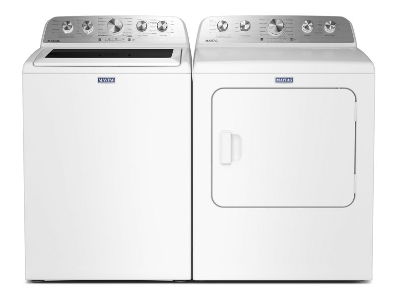 Maytag 5.4 Cu Ft. Top Load Agitator Washer with Extra Power and Pet Pro Option - MTW5605RW