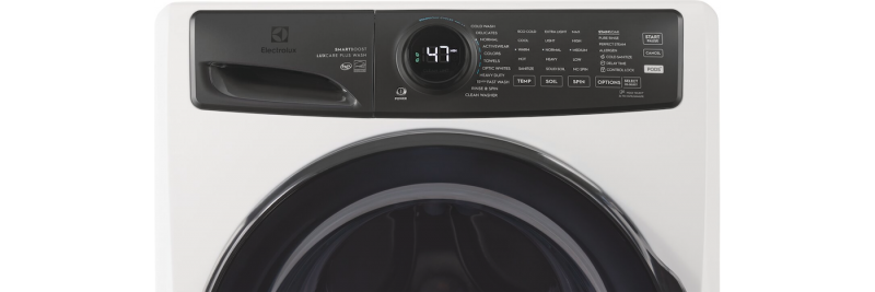 27" Electrolux 5.2 Cu. Ft. I.E.C Front Load Perfect Steam Washer - ELFW7738MW