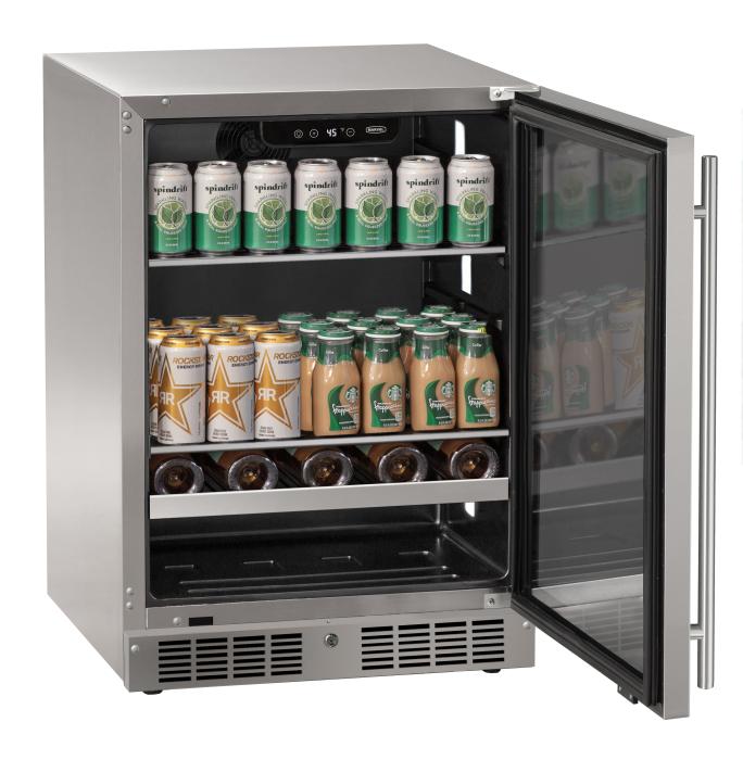 24" Marvel 5.1 Cu. Ft. Beverage Center - MRBV224-SG31A