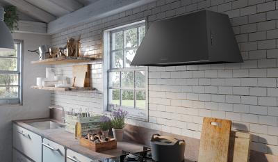 28" Faber Chloe Wall Range Hood - CHLO28BK600