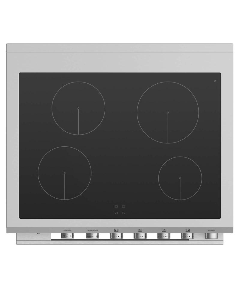30" Fisher & paykel Induction Range  - OR30SDI6X1