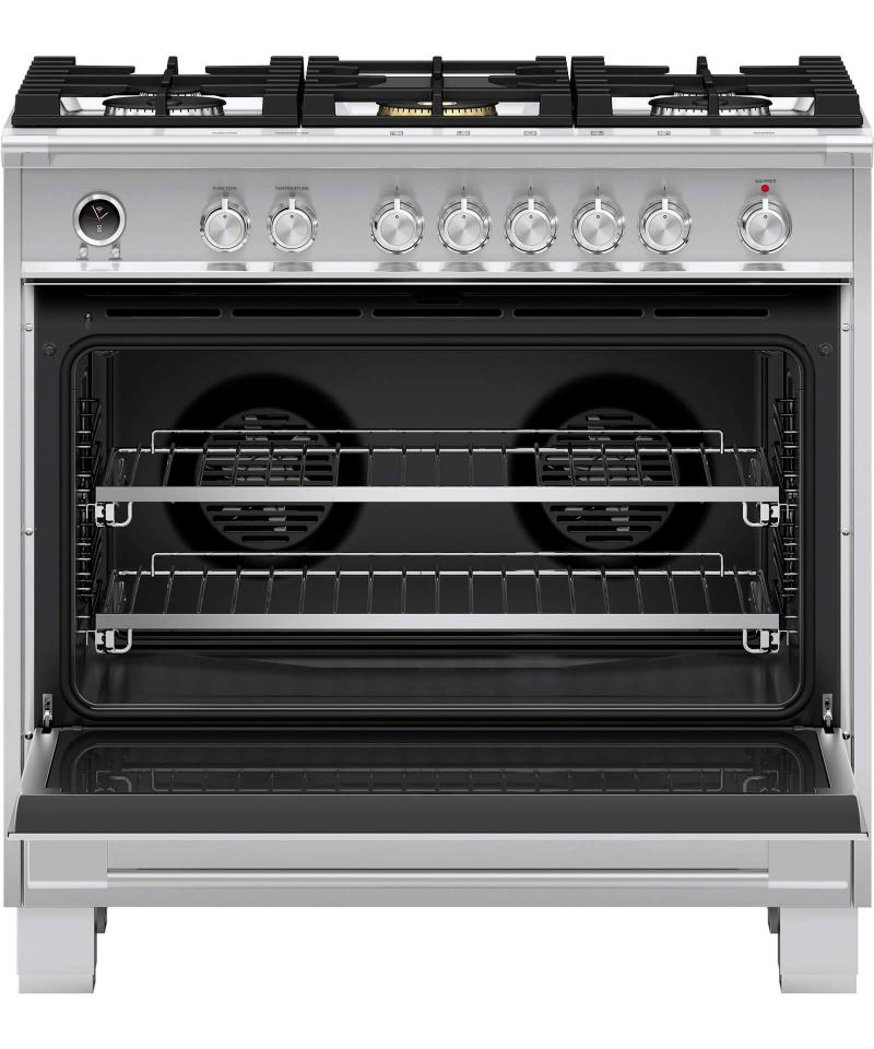 36" Fisher & paykel Dual Fuel Range  - OR36SCG6X1