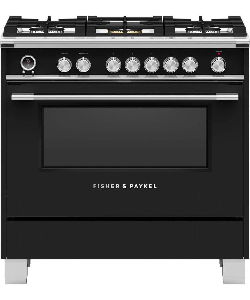  36" Fisher & paykel Dual Fuel Range - OR36SCG6B1