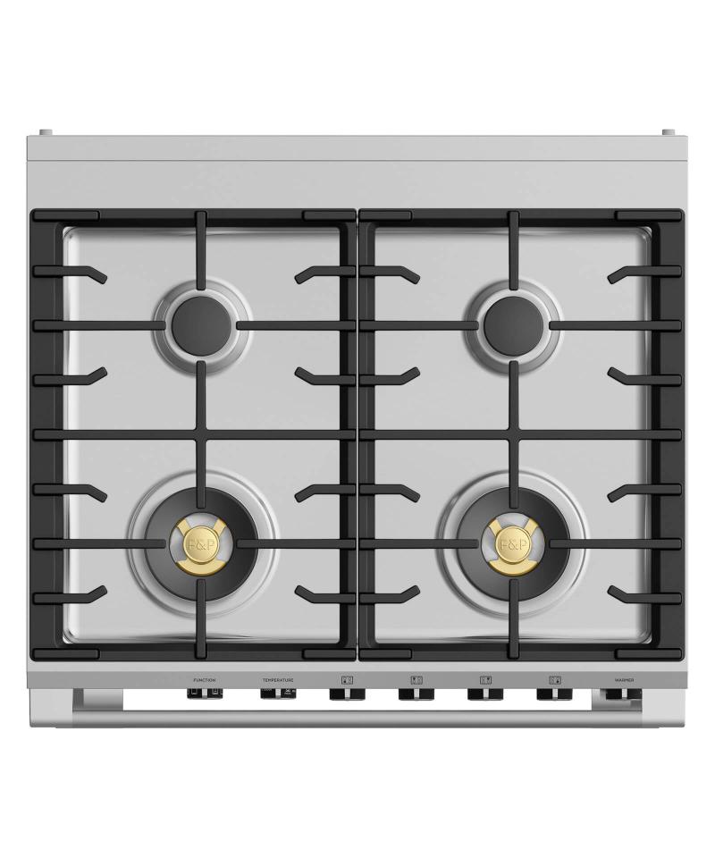 30" Fisher & paykel Dual Fuel Range - OR30SCG6X1