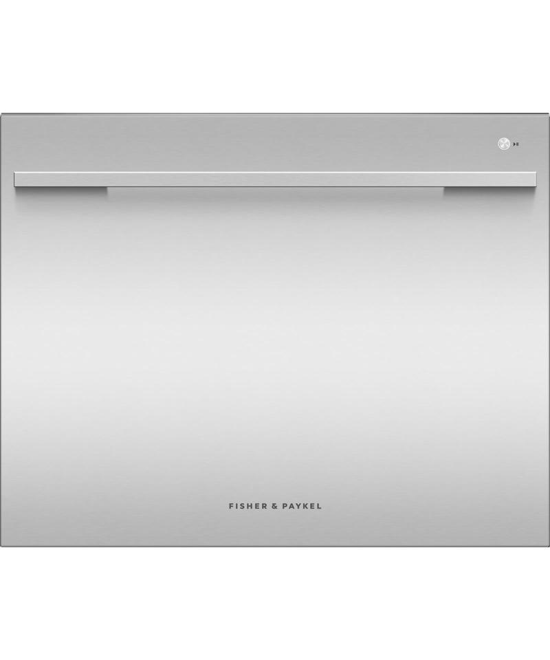 24" Fisher & Paykel Single DishDrawer Dishwasher, 7 Place Settings, Sanitize (Tall) - DD24SDFTX9 N