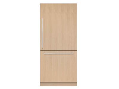 36" Fisher & paykel ActiveSmart Refrigerator bottom freezer integrated with ice - 80"/84" Tall - RS36W80RJ1 N